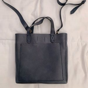 Madewell Small Transport Crossbody Bag Navy